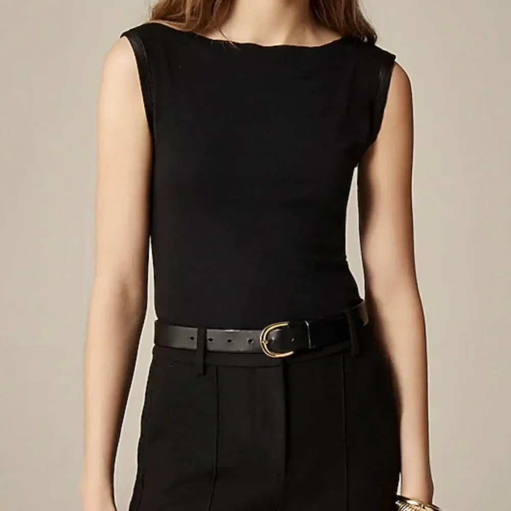 J.Crew Refined rib shell tank top NWT Size M